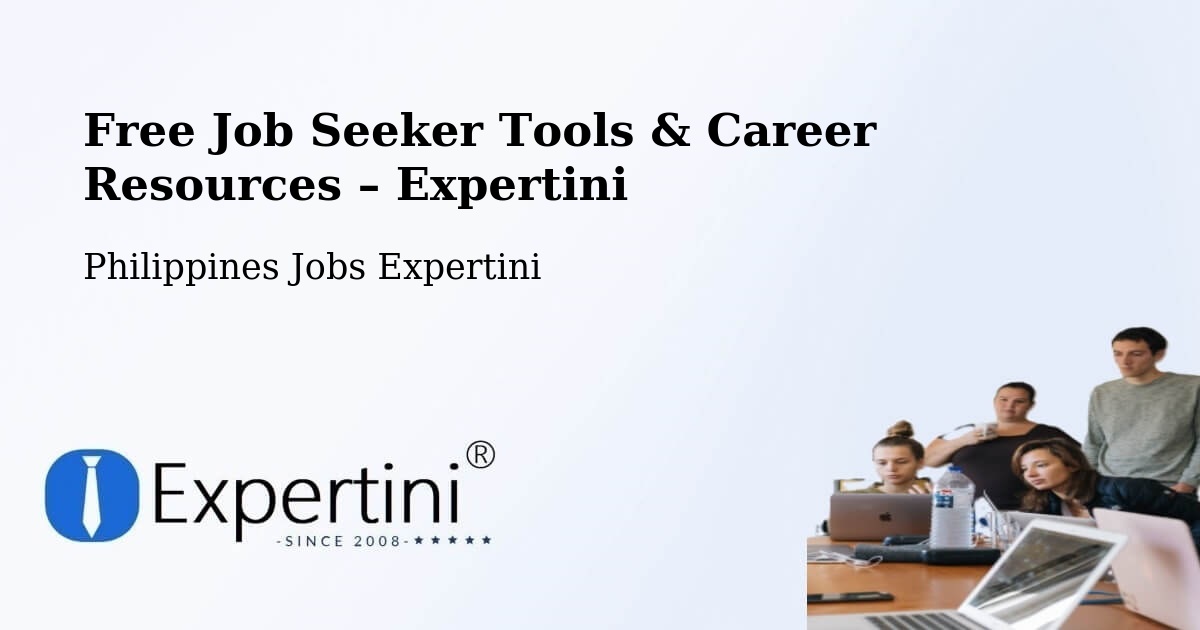 Free Job Seeker Tools & Career Resources – Barayong - Barayong, Philippines Jobs Expertini