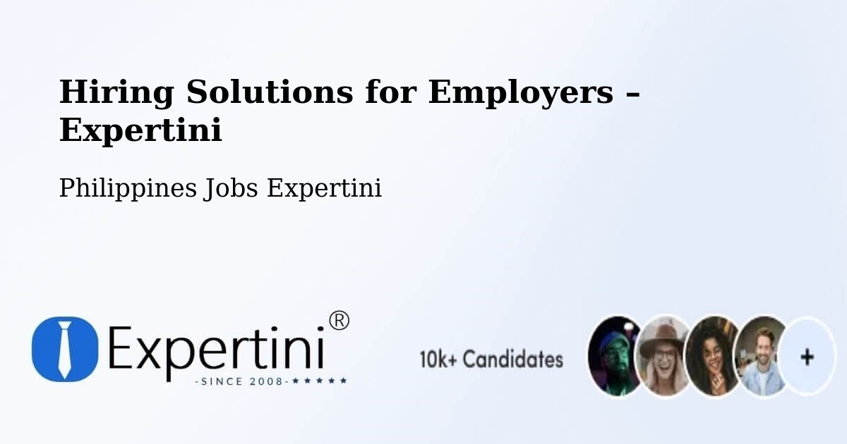 Hiring Solutions for Employers in Barayong - Barayong, Philippines Jobs Expertini