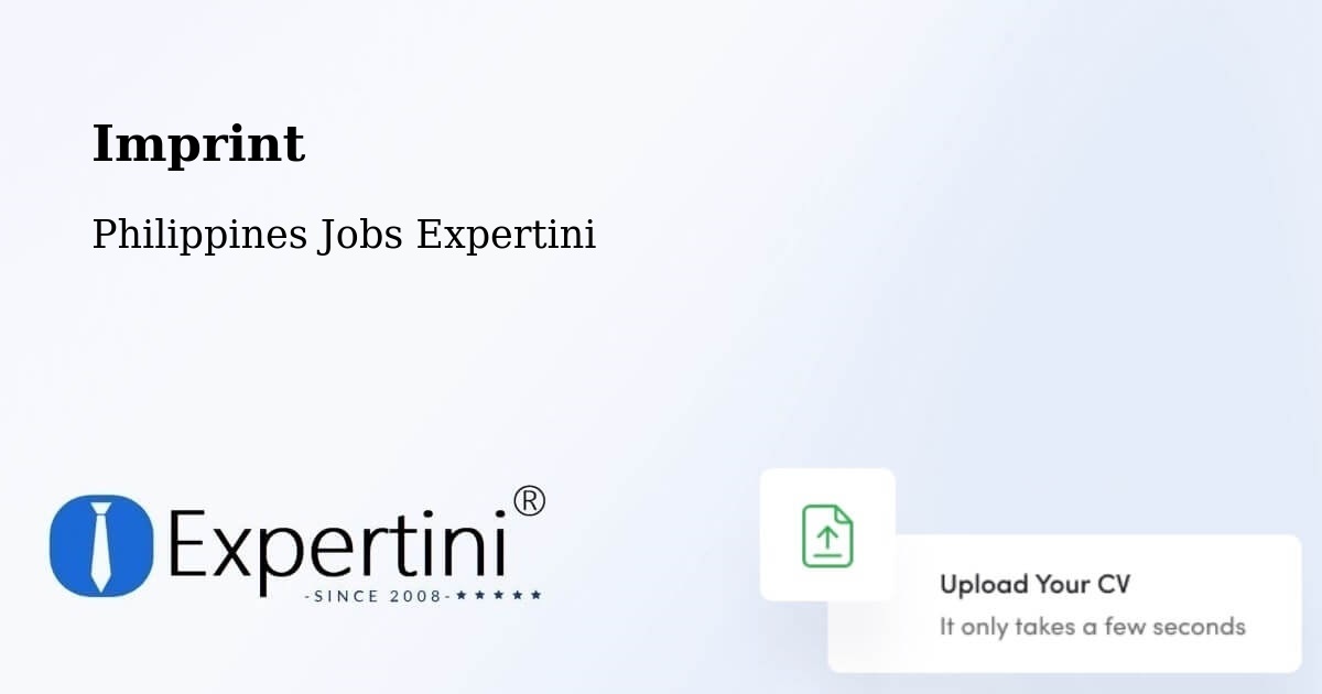 Imprint – Barayong - Philippines Jobs Expertini