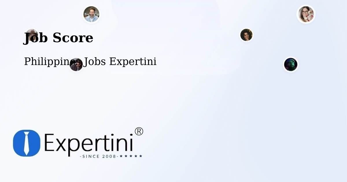 Job Score & Job Description Score Tool – Barayong - Philippines Jobs Expertini