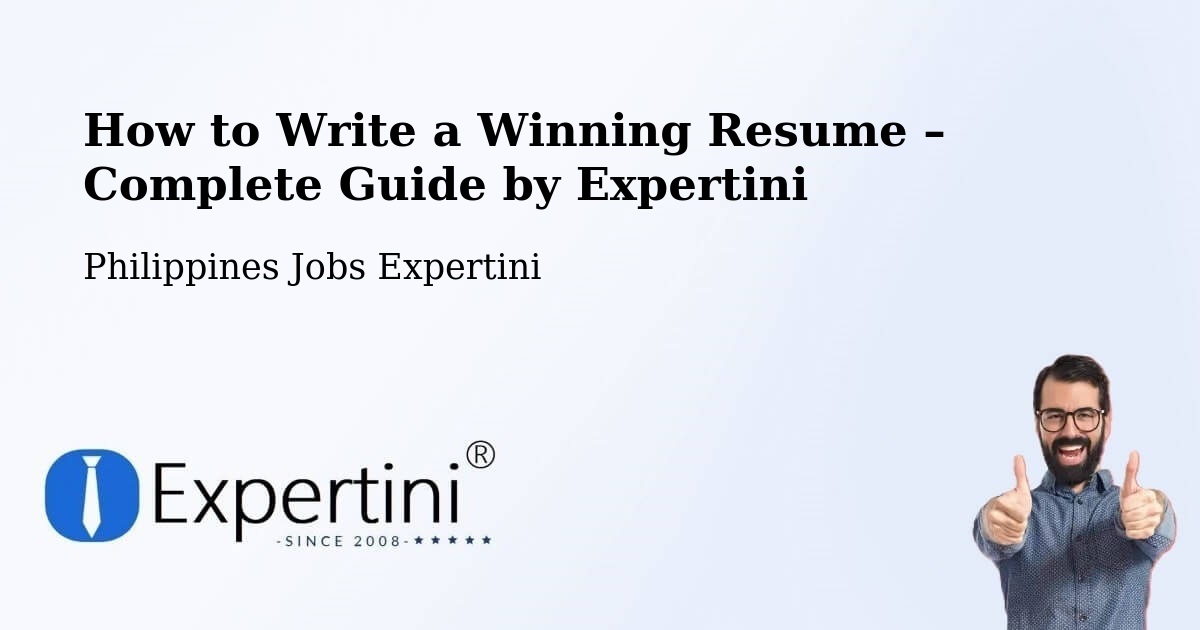 Resume Writing Guide for Job Seekers – Barayong - Barayong, Philippines Jobs Expertini